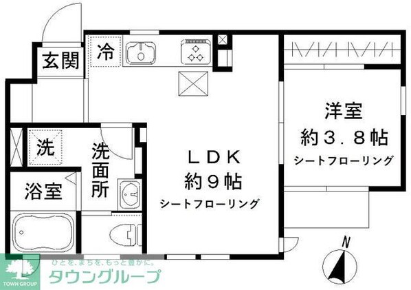La vita riccaの物件間取画像